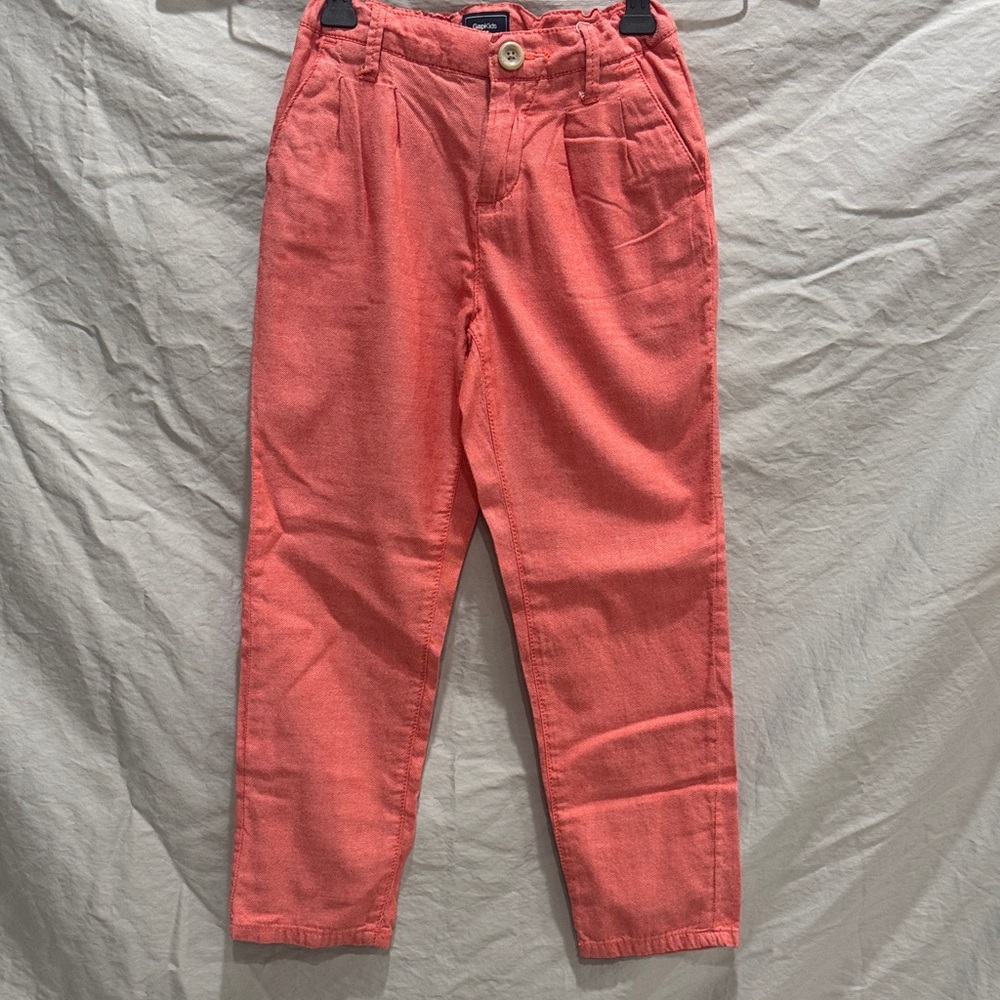 GapKids Coral Cotton Pants
